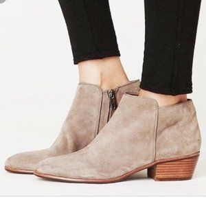 Sam Edelman Petty Booties - Tan Suede